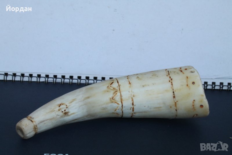Ловна свирка от рог , снимка 1