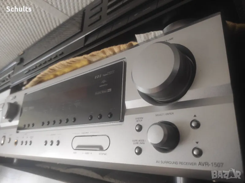 Denon avr 1507 ресивър като нов, снимка 1