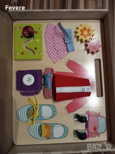 Playtive activity board - дървена дъска, снимка 1