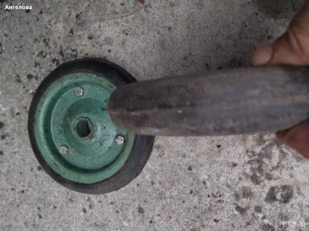 Железни колела с бандаж, снимка 1
