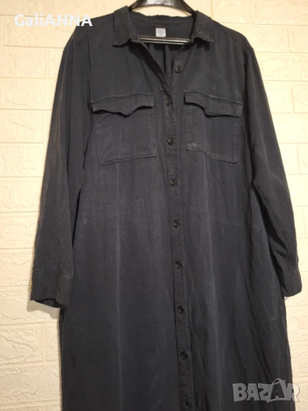 СТРАХОТНА ДЪЛГА ДЪНКОВА РОКЛЯ 2XL, снимка 1