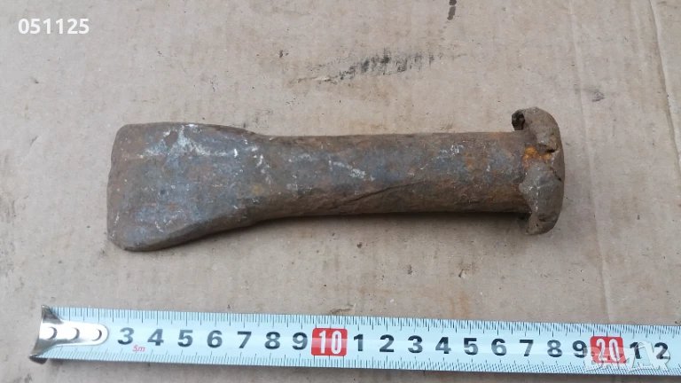 стар масивен клин, секач за трупи , снимка 1