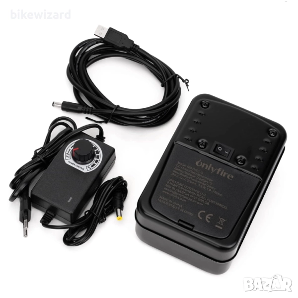 Мотор за грил onlyfire за шиш регулиране на въртенето 12V НОВО, снимка 1