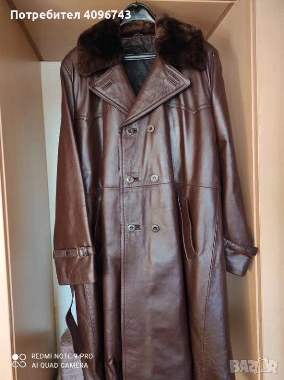 Продавам мъжка шуба от естествена кожа, снимка 1