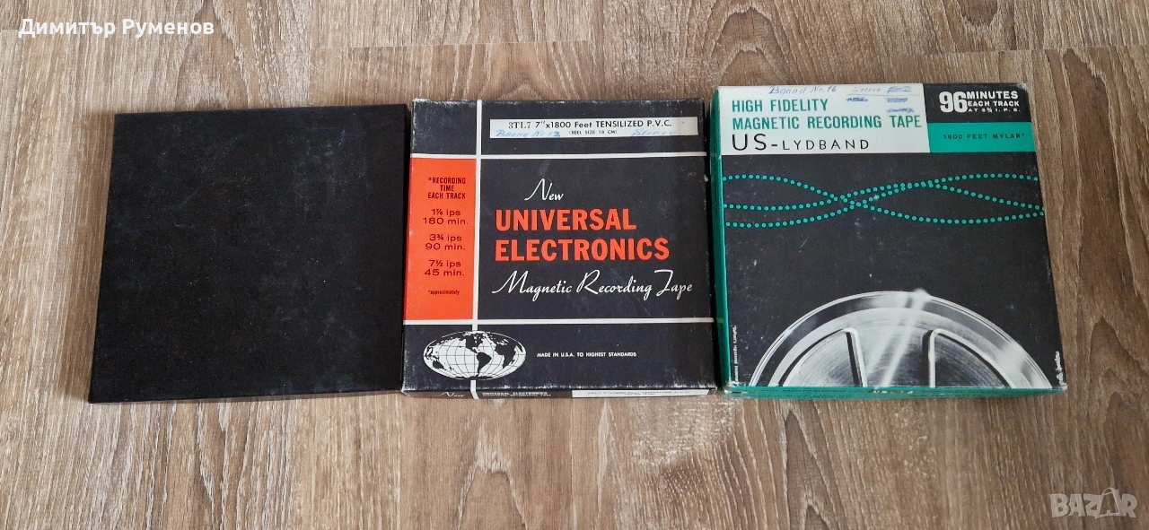 Ролки за магнетофон със записи / 18, снимка 1