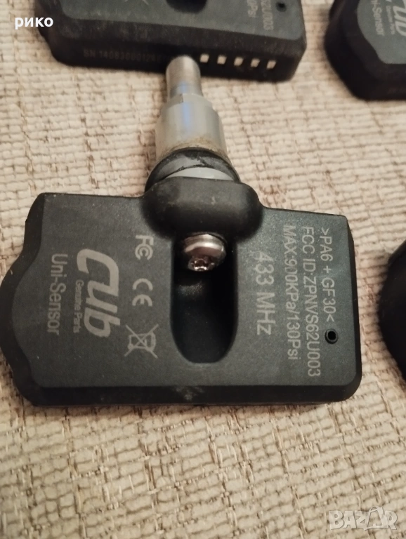 Датчик за налягане на гуми FCC ID: ZPNVS62U003 , снимка 1