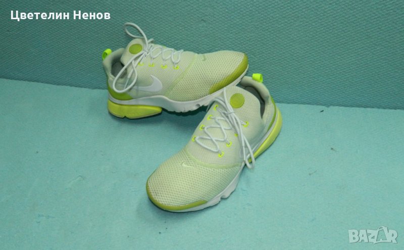 маратонки NIKE Presto Fly  Barely Volt/White/Volt  номер 40,5 , снимка 1