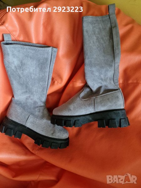 велурени ботуши , снимка 1