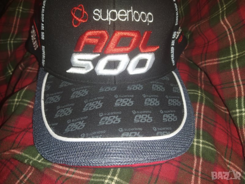 Superloop ADL 500 Supercars Championship Adjustable Black Cap , снимка 1