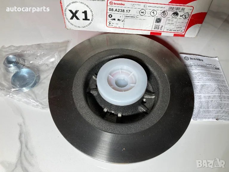 Спирачен диск с интегриран колесен лагер BREMBO за Рено Гранд Сценик / RENAULT Grand Scenic , снимка 1