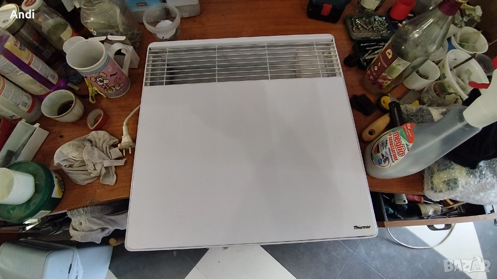 Електрически конвектор Thermor 1000W, френски, 45/45см, снимка 1