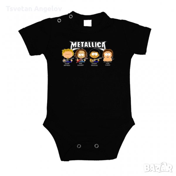Разпродажба! Бебешко боди METALLICA 2, снимка 1