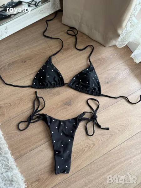 Черен дамски бански , снимка 1