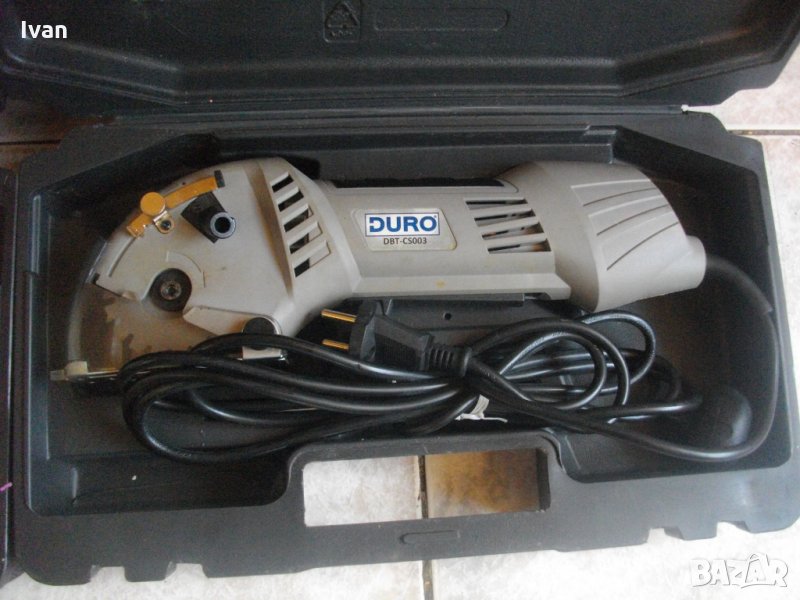 ф70мм-450 Вата-Немски Роторайзер-Мини Циркуляр За 1 Ръка-Отличен-Duro DBTS003, снимка 1