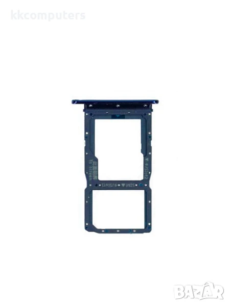 SIM-MicroSD държач Huawei P Smart Z (STK-LX1) : Цвят: Blue, снимка 1