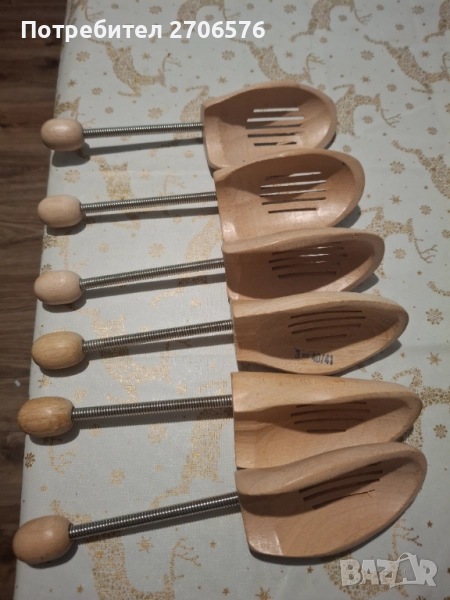 Дървени уплътнители и разширители на обувки, снимка 1