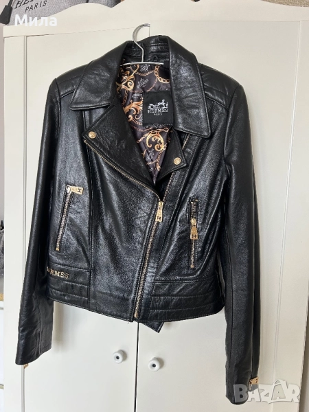 Яке оригинал, Hermes , естествена кожа, снимка 1