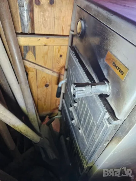 Sime италиански 29 KW чугунен котел за парно с водна риза, снимка 1