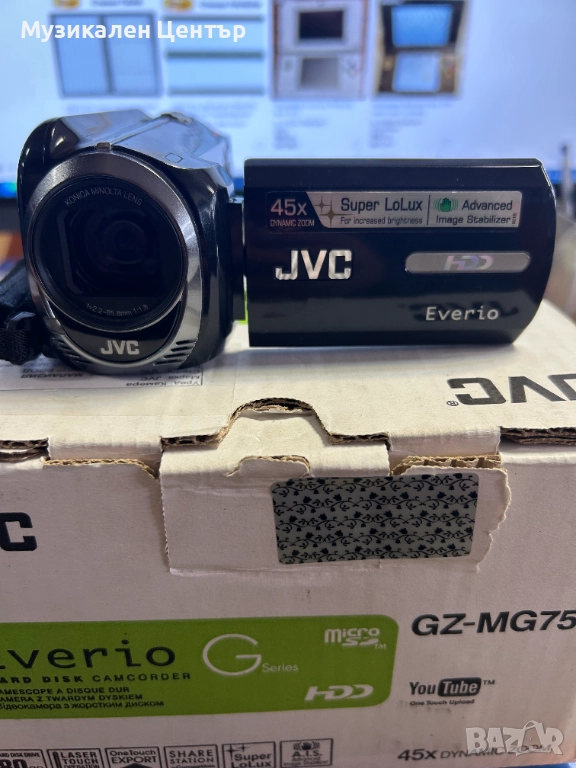 Камера JVC GZ-MG750, снимка 1