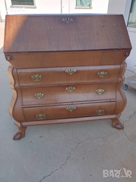 Антикварно бюро масив "BOMBE", снимка 1