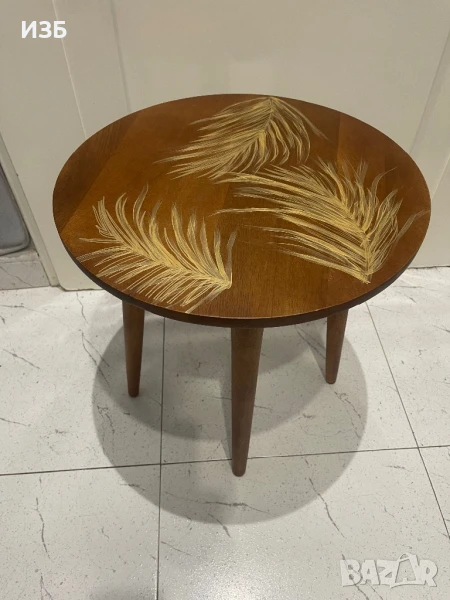 Помощна масичка от мангово дърво, снимка 1