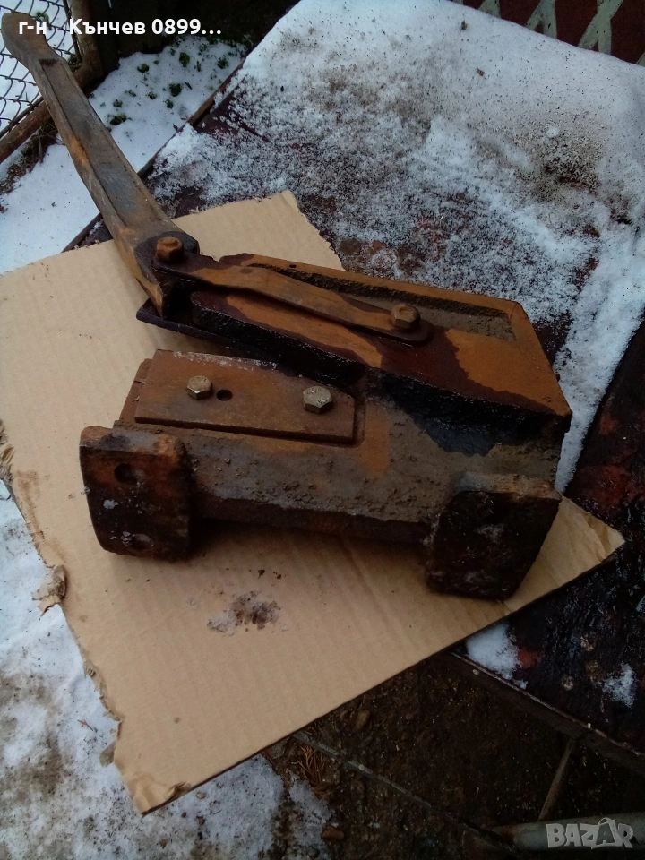 Продавам гилотина за рязане на ламарина българско производство , снимка 1