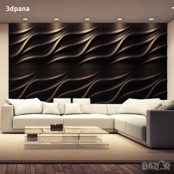 3Д ПАНЕЛИ от гипс, декоративни облицовки за стени / пана №0038, снимка 1