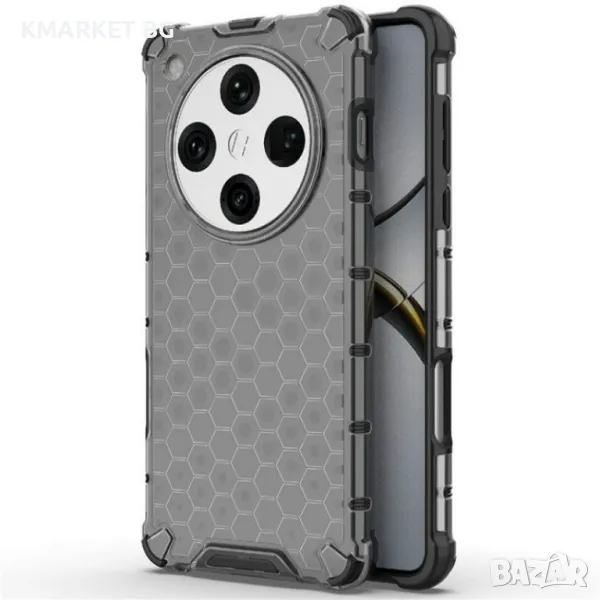 Oppo Find X8 Pro 5G Силиконов Калъф Honeycomb TPU и Протектор, снимка 1