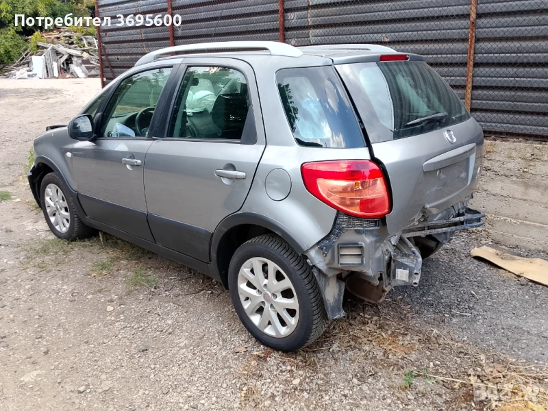 На части Fiat Sedici 4х4 2.0 Multi-jet 136 Фиат Седичи Suzuki SX4 СХ4, снимка 1