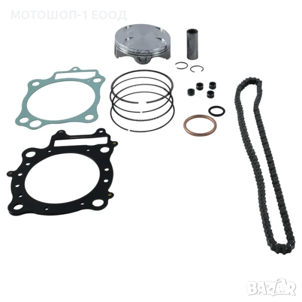 НОВ Комплект Топ енд VERTEX бутало гарнитури HONDA CRF450R 2007-2008, снимка 1