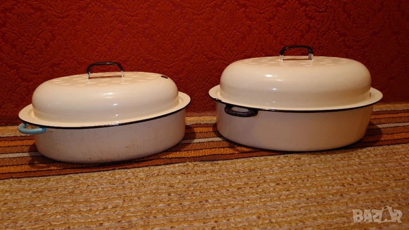 Шведски тенджери за печене с чугунено дъно, снимка 1