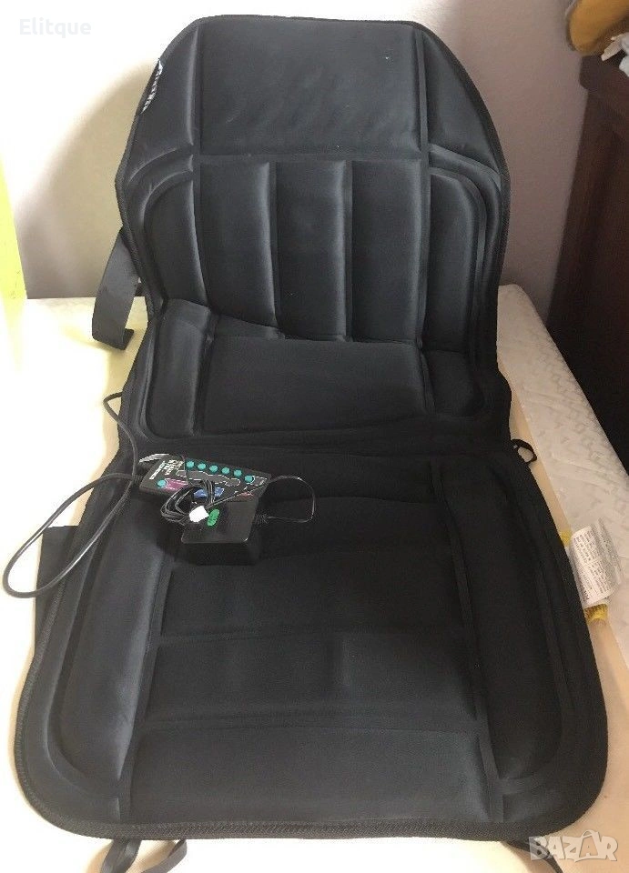 💆‍♂️ Масажен дюшек с 5 мотора – цялостен масаж на тялото TV89B 💆‍♀️, снимка 1