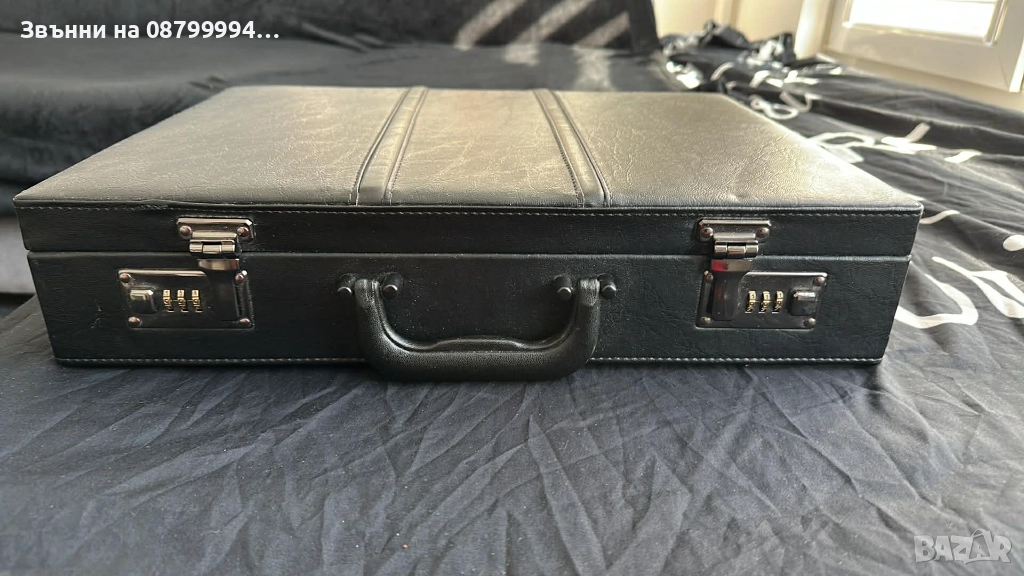 Кожен бизнес куфар, снимка 1