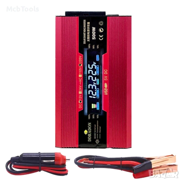 Инвертор 24V-220V 500W/1200W/2000W, снимка 1