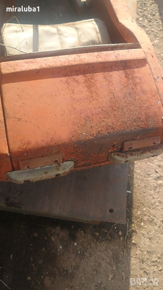 Радуга детска метална количка с педали Ретро не Москвич, снимка 1