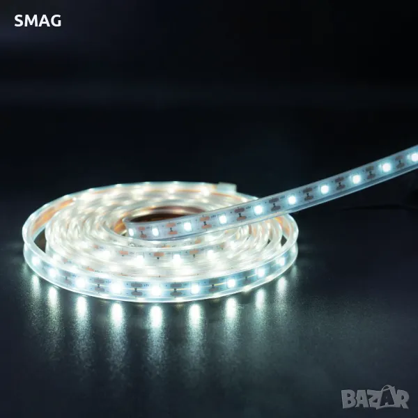 Соларна LED лента Бяла с Програма 3м S_1236440, снимка 1