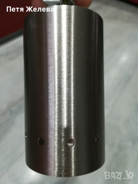 Осветително  тяло неръждаема стомана 1х100w/немско , снимка 1