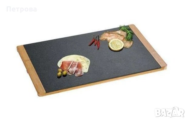 Каменно плато за сервиране/плато за сервиране-45х30 см., снимка 1