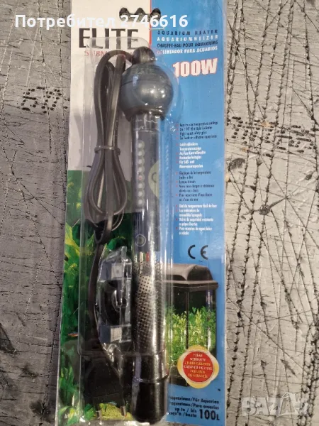 Нагревател за аквариум 100W, снимка 1