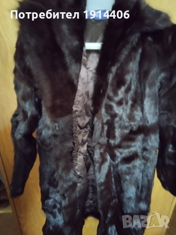Дамско палто мурмел, снимка 2 - Палта, манта - 51871125