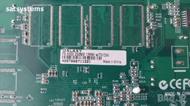 Видео карта NVidia GeForce Galaxy FX5500 256MB DDR 128bit AGP, снимка 9 - Видеокарти - 51393499