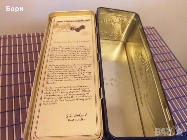 Jack Daniel's Old No.7 Old Time Tennessee Whiskey  from 1990s, снимка 9 - Други ценни предмети - 27758245