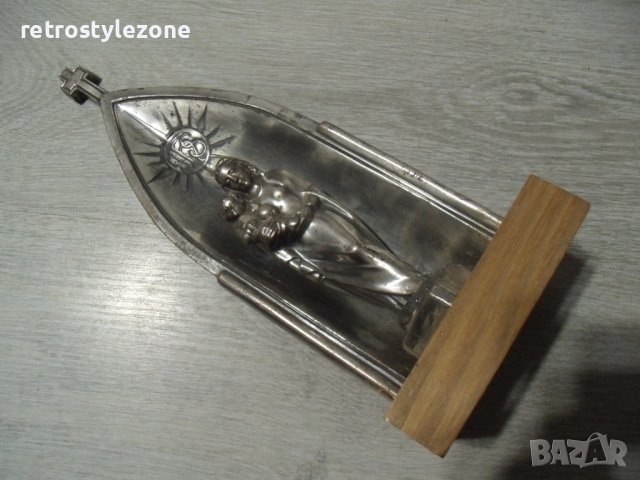 № 7303 стара метална статуетка , снимка 7 - Антикварни и старинни предмети - 43384211