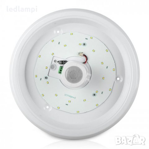 LED Плафониера със Сензор 12W SAMSUNG Чип, снимка 2 - Лед осветление - 13200061