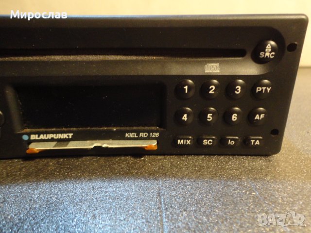 BLAUPUNKT KIEL RD 126 CD АВТО РАДИО КАСЕТОФОН , снимка 3 - Аксесоари и консумативи - 40388629