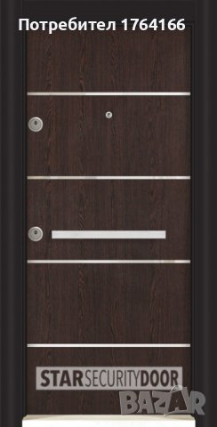  Блиндирани врати  за външни условия-покритие еталбонд, снимка 5 - Входни врати - 43619455