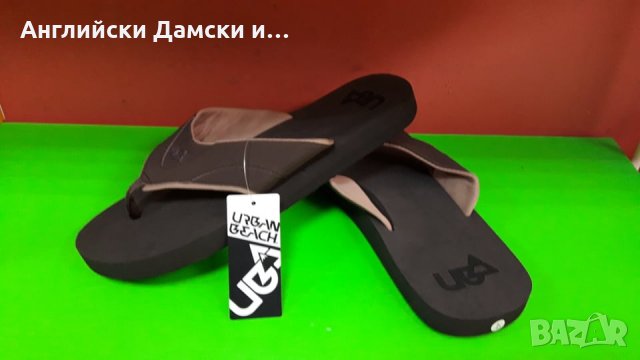 Английски мъжки чехли-URBAN BEACH, снимка 3 - Мъжки чехли - 28950262