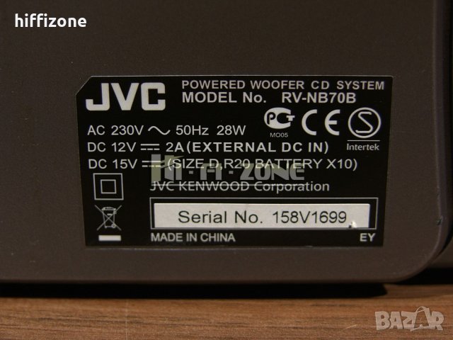 АУДИО СИСТЕМА Jvc rv-nb70b, снимка 11 - Аудиосистеми - 38921145