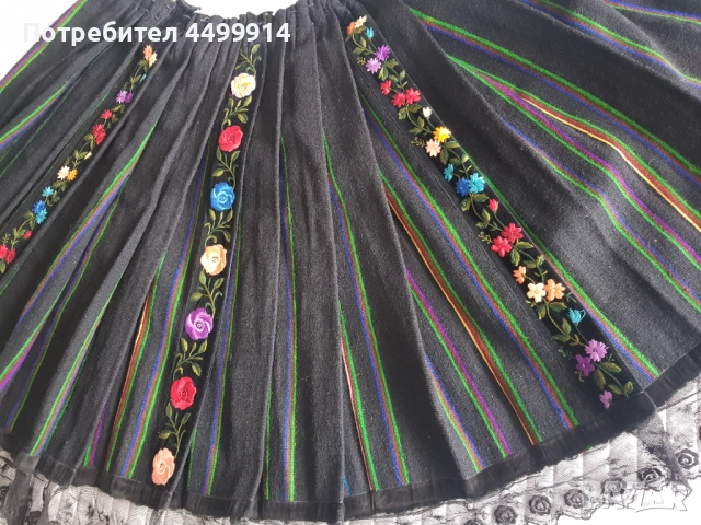 Стар вълнен бръчник,пищимал за носия, снимка 3 - Антикварни и старинни предмети - 52535141