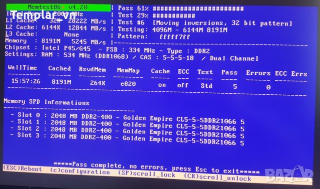 GEIL 4x2 DDR2 1066 MHZ PC2 8500, снимка 3 - RAM памет - 43854585